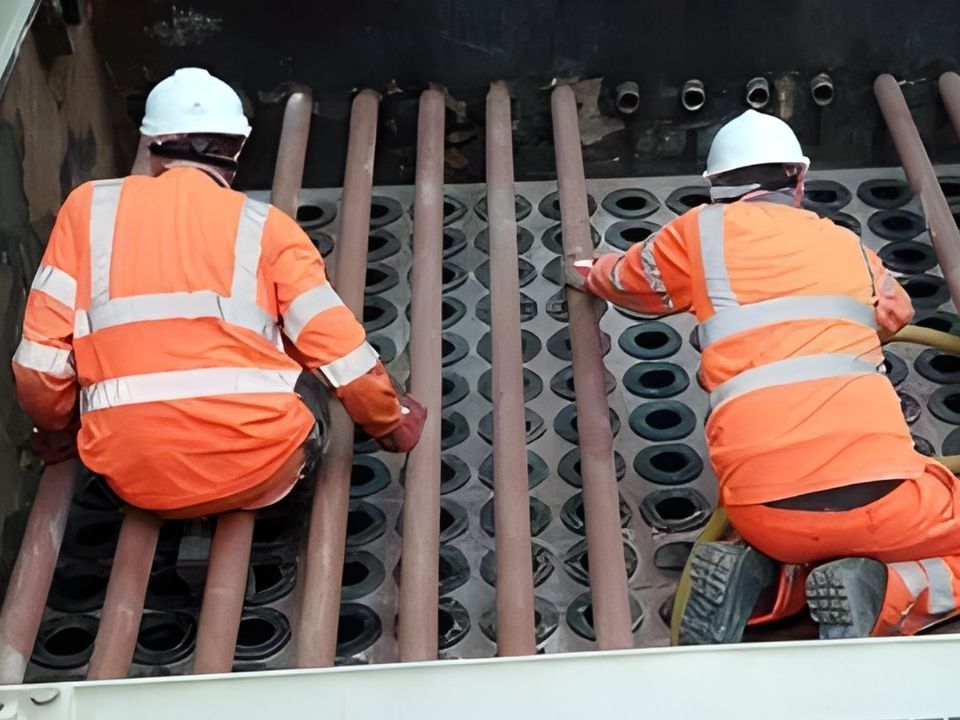Bag filter inspection by the NQIS team
