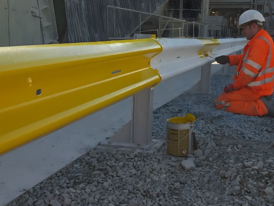 NQIS add the finishing touches to a newly installed rail system