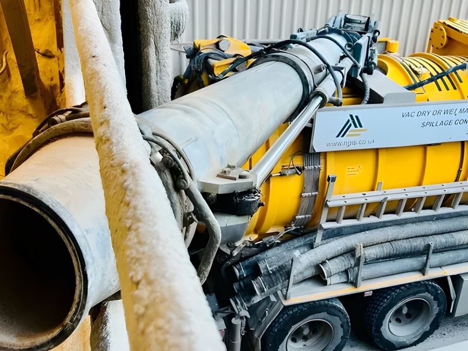 NQIS DISAB vacuum tanker being put to good use
