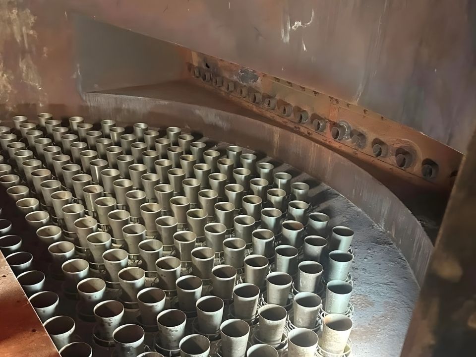 A completed bag filter clean by NQIS
